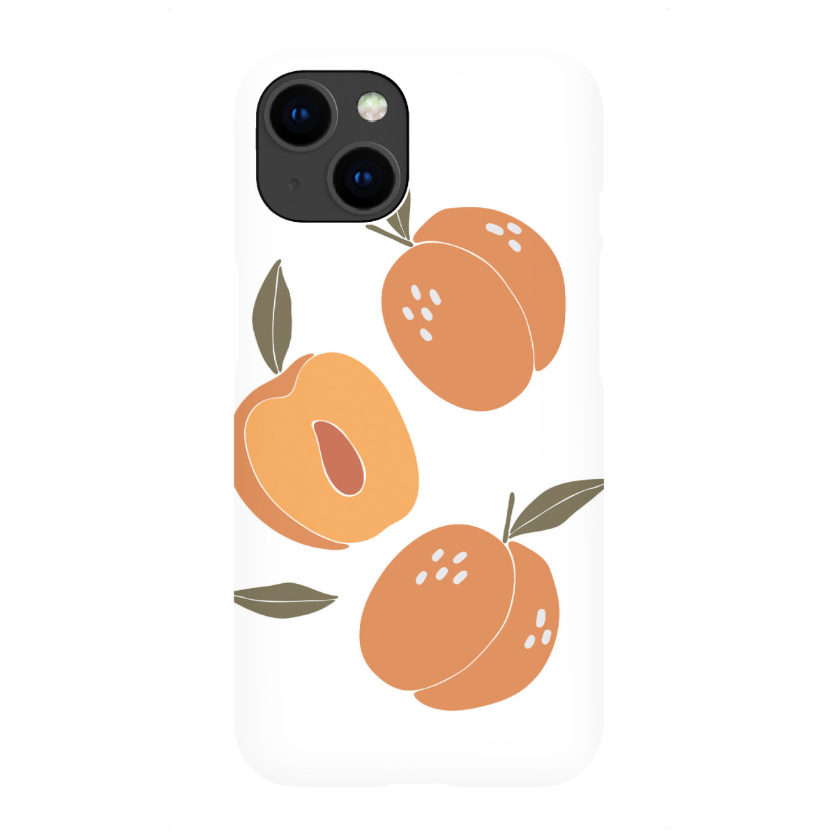 iPhone "Abstract boho peach" Premium-Case Handyhülle artboxONE