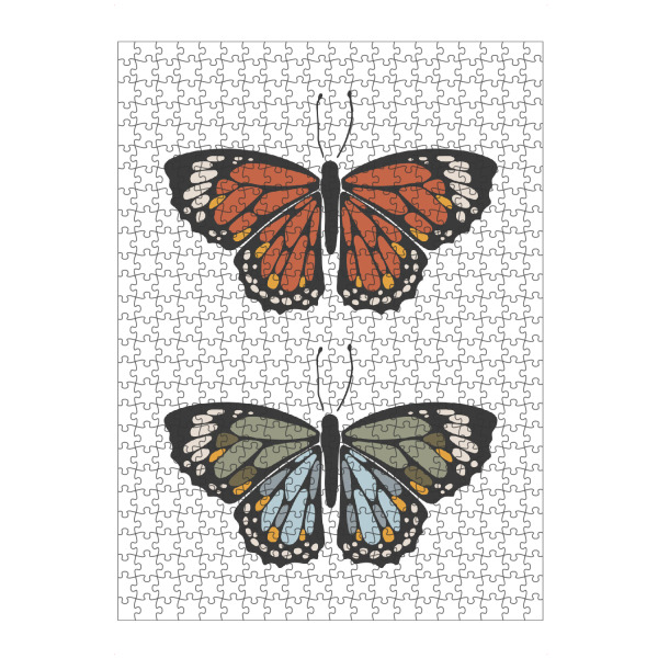 Puzzle Ravensburger "Abstract boho butterfly" artboxONE - Tiere - Butterfly,Art,Boho,Abstract,Butterflies,Insect,Schmetterling,Insekt,Tiere,Animals