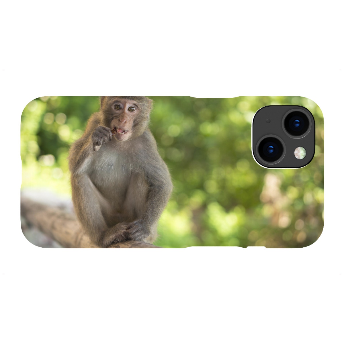 "Wilder Makake"für iPhone - Premium-Case Handyhülle artboxONE
