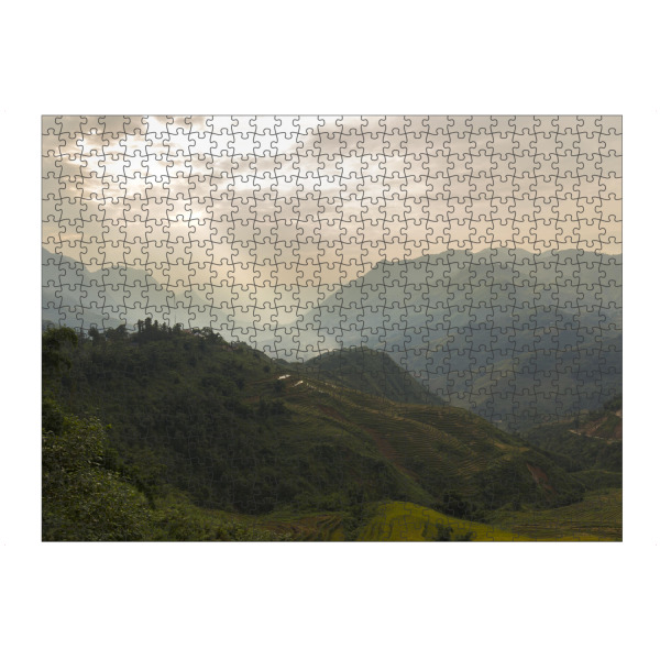 artboxONE Puzzle "Vietnameische Reisterrassen" artboxONE - Natur,Reise,Reise / Asien,Reise / Länder