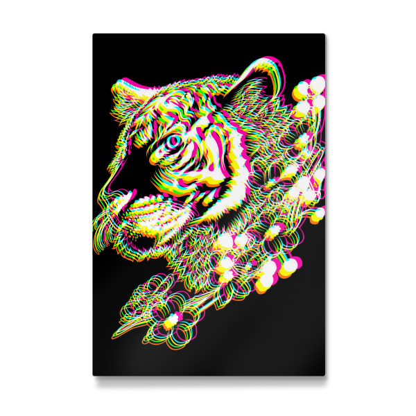 Galerie-Print "3D effect tiger" 30x20 cm artboxONE