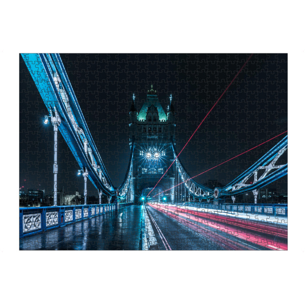 artboxONE Puzzle "Tower Bridge at night" artboxONE - Städte,Städte / London