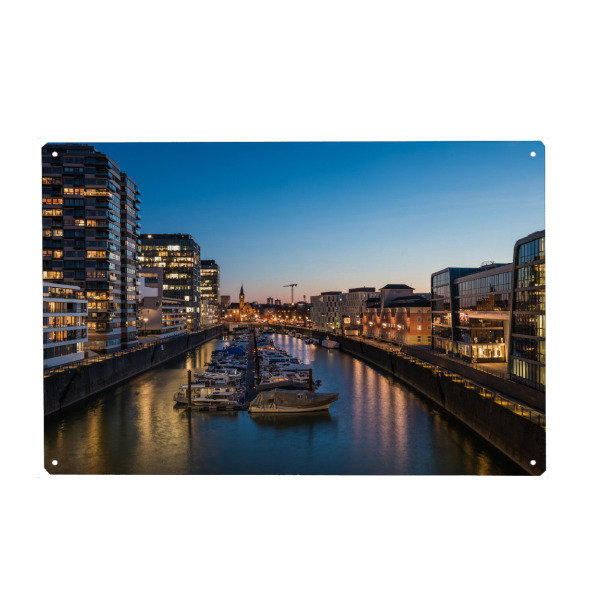 Holzbild "Rheinauhafen" artboxONE - Städte,Städte / Köln,Architektur