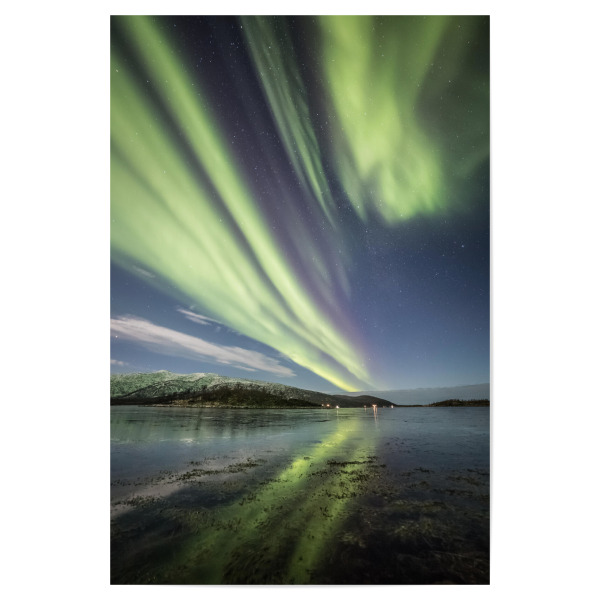 Poster "Nordlichtlinien" artboxONE - Natur