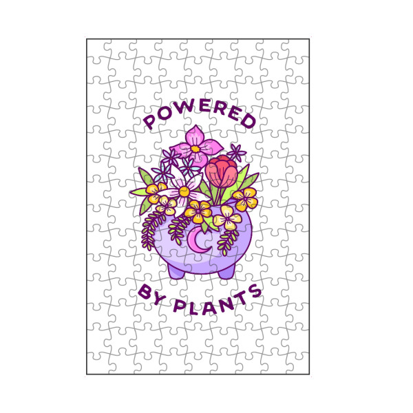 artboxONE Puzzle "Powered by Plants" artboxONE - Natur,Floral