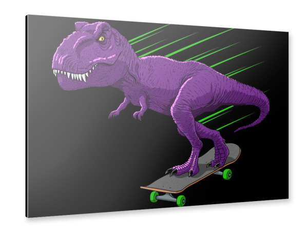 Alu-Dibond "Bighead rex" 30x20 cm artboxONE
