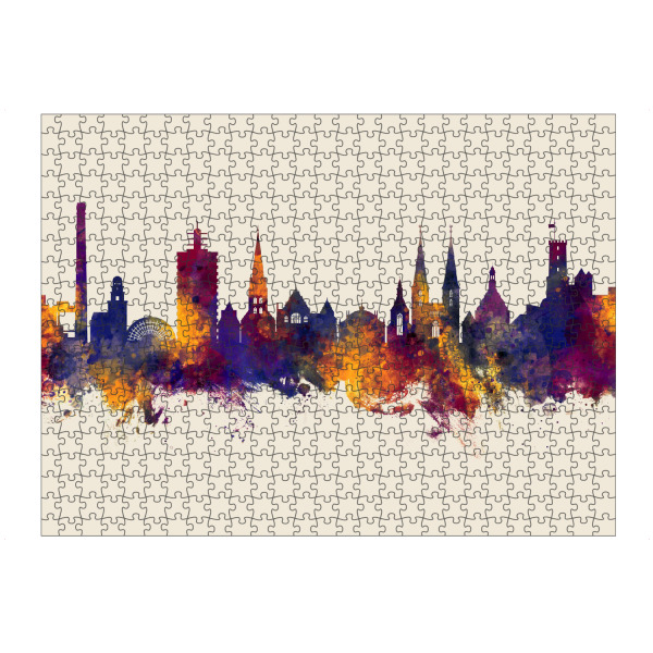 artboxONE Puzzle "Bielefeld Germany Skyline Autumn" artboxONE - Städte