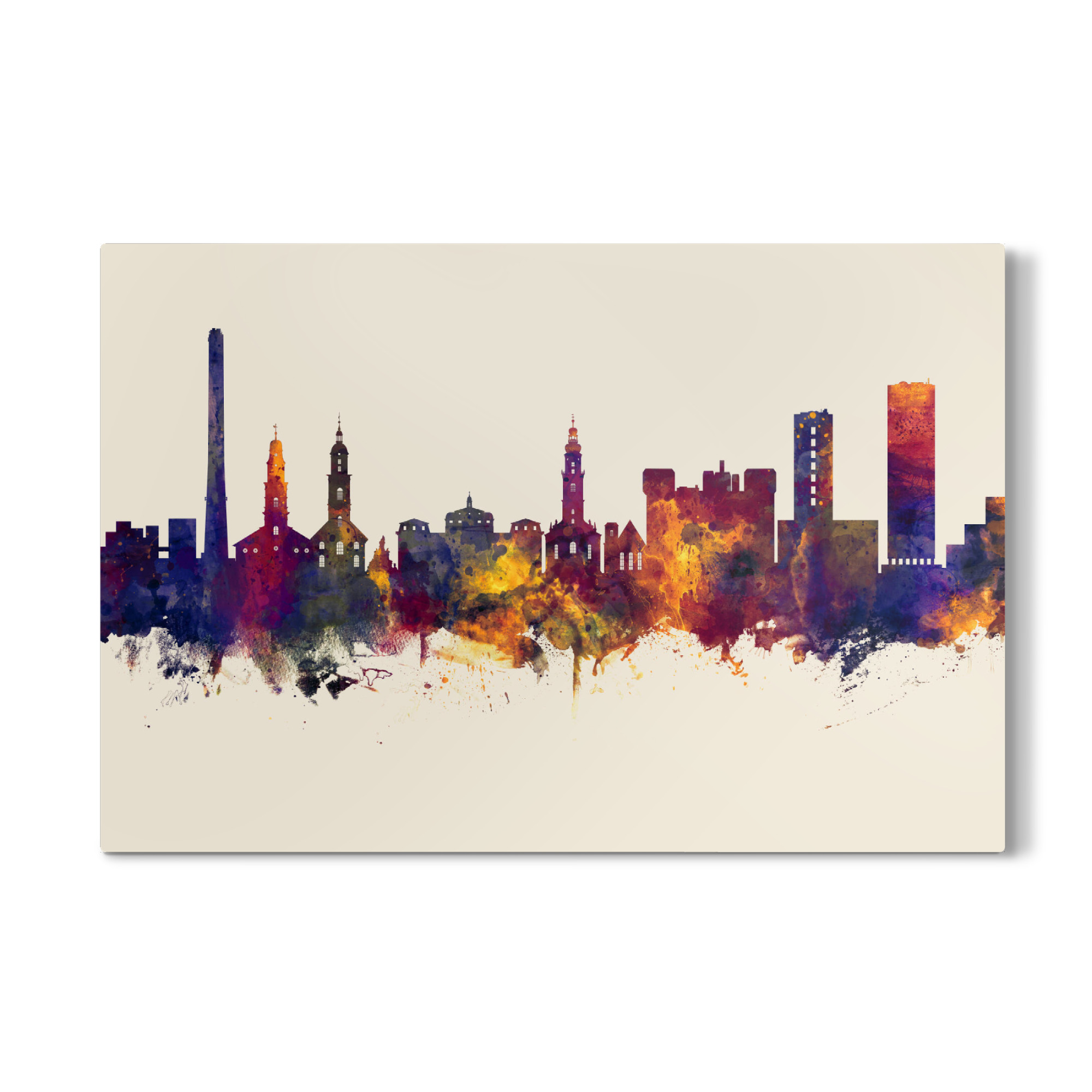 Galerie-Print "Erlangen Germany Skyline Autumn" 30x20 cm artboxONE