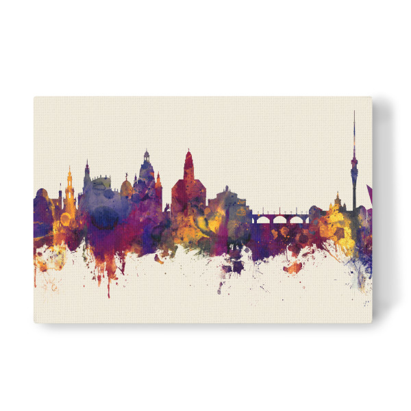 Leinwandbild "Dresden Germany Skyline Autumn" artboxONE - Städte