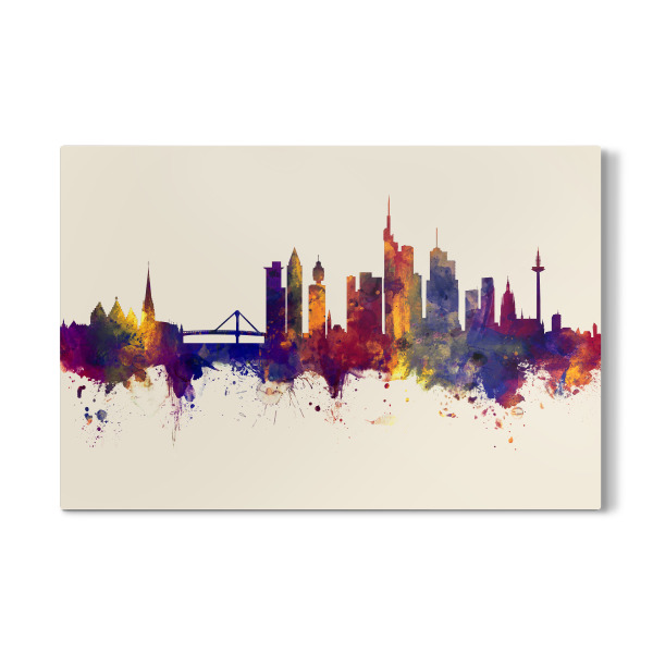 Galerie-Print "Frankfurt Germany Skyline Autumn" 30x20 cm artboxONE