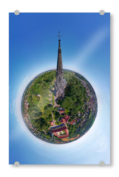Acrylglasbild "Lukaskirche in Zwickau - Westseite" artboxONE - Städte,Reise,Architektur,Reise / Länder,Städte / Weitere