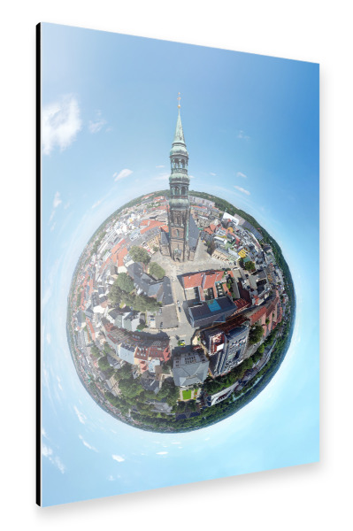 Alu-Dibond "Zwickau - Dom St. Marien aus west" 30x20 cm artboxONE