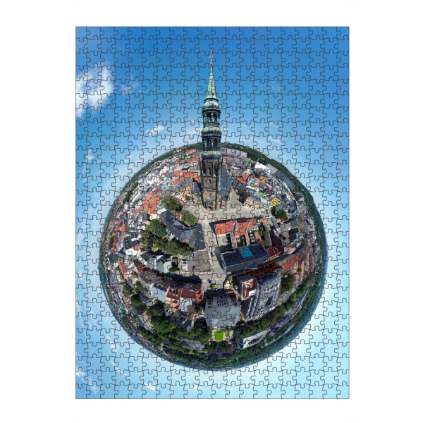 Puzzle Ravensburger "Zwickau - Dom St. Marien aus west" artboxONE - Städte,Reise,Architektur,Reise / Länder,Städte / Weitere
