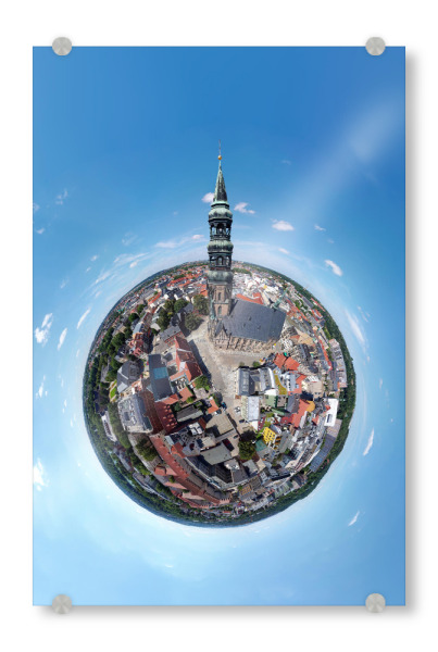 Acrylglasbild "Zwickau - Dom St. Marien aus süd" artboxONE - Städte,Reise,Architektur,Reise / Länder,Städte / Weitere