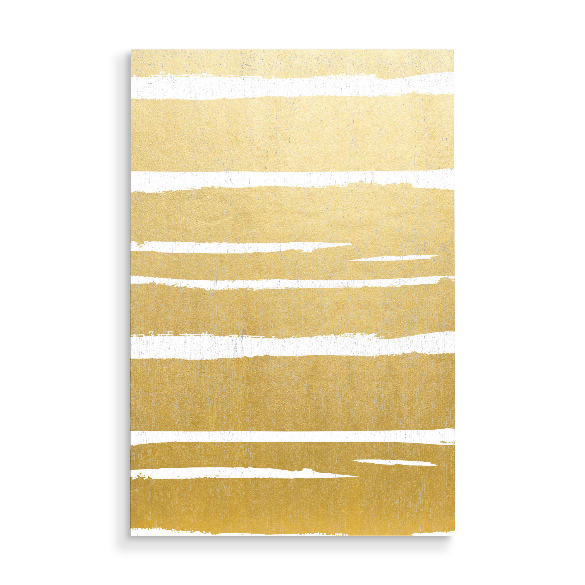 Holzbild "Gold Vibes Only | Luxe Shimmer" artboxONE - Abstrakt - Pattern,Abstract,Random,Simple,Gold,Golden,Metallic,Shimmer,Shine