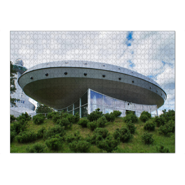 Puzzle Ravensburger "Litauen Ethnokosmologie-Museum" artboxONE - Städte,Reise,Architektur,Reise / Länder,Städte / Weitere