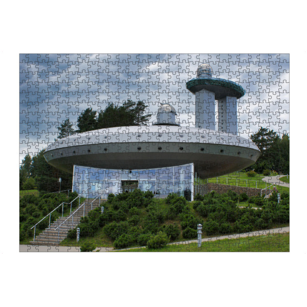 Puzzle Ravensburger "Ethnokosmologie-Museum - Litauen" artboxONE - Städte,Reise,Architektur,Reise / Länder,Städte / Weitere