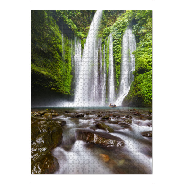 Puzzle Ravensburger "Wasserfall im Regenwald" artboxONE - Natur,Reise,Reise / Asien,Reise / Länder