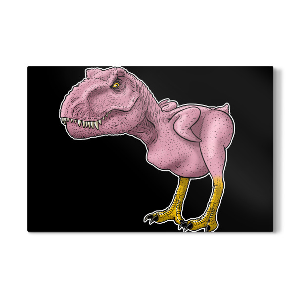 Galerie-Print "Chicken Rex" 30x20 cm artboxONE