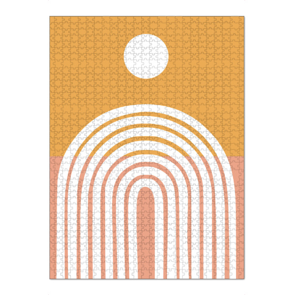 Puzzle Ravensburger "Sunshine Curves" artboxONE - Abstrakt,Geometrie