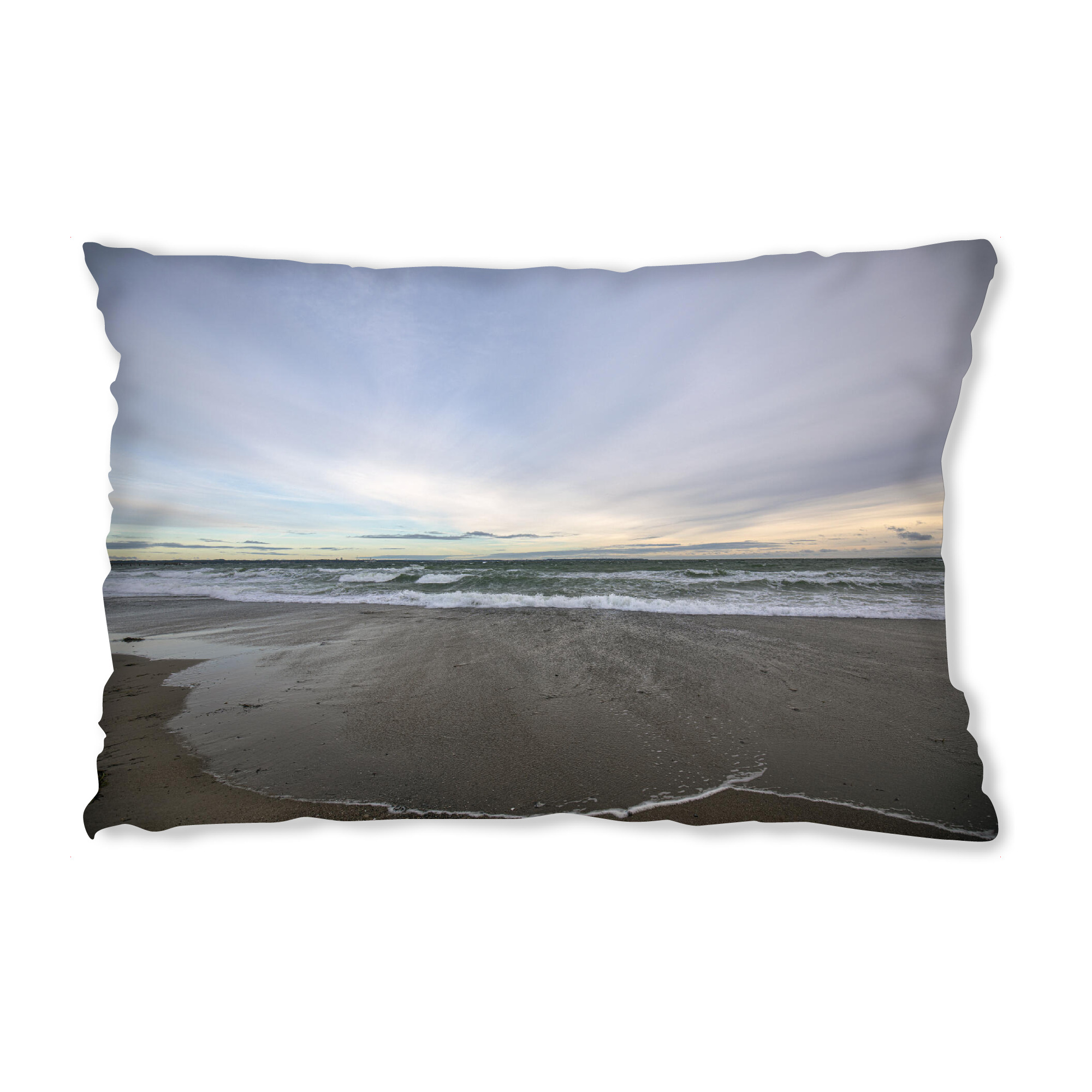 Design-Kissen "Herbsttag am Ostseestrand" artboxONE - Natur,Reise / Strand und Meer,Reise / Länder