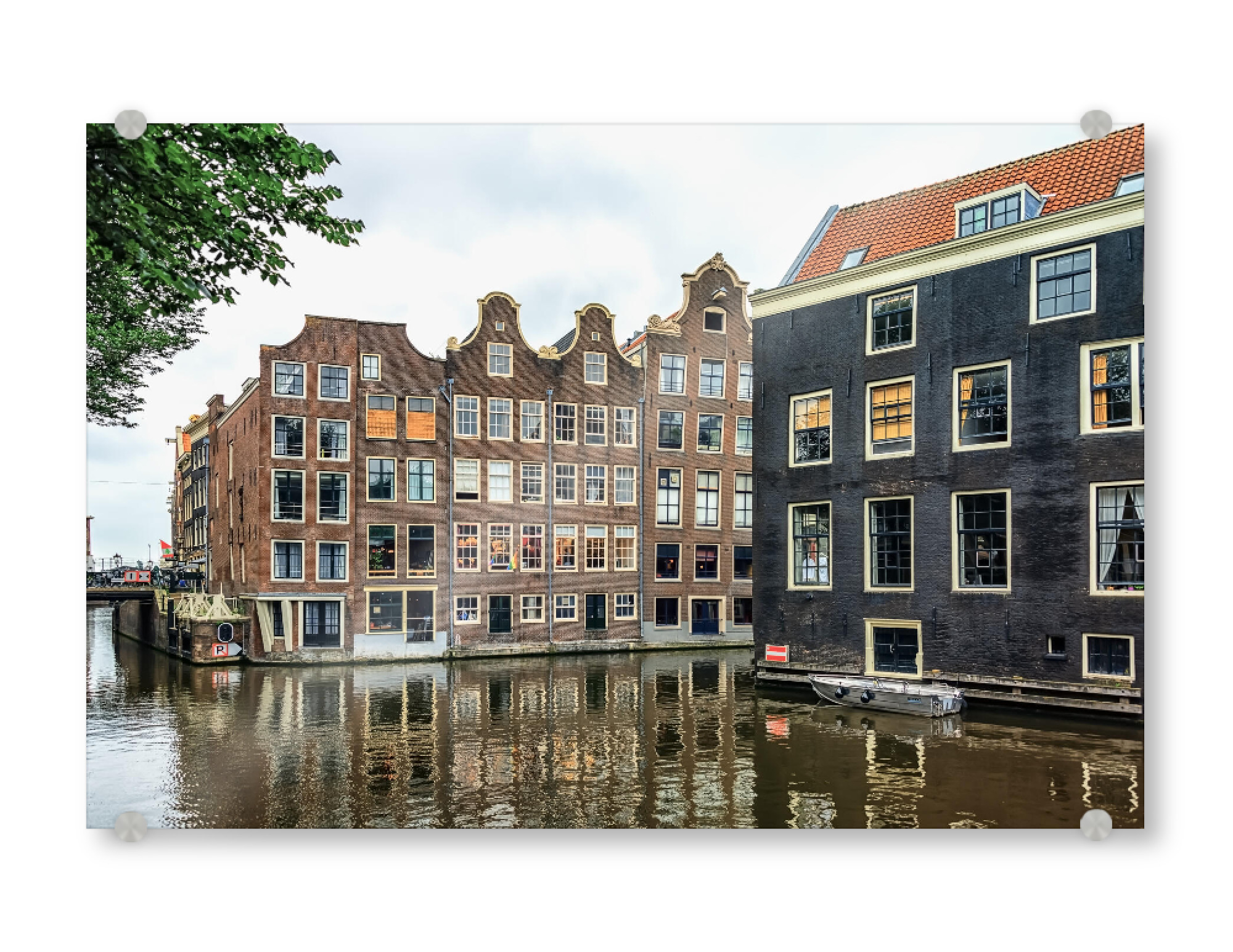 Acrylglasbild "Amsterdam City" artboxONE - Städte,Reise,Architektur,Reise / Länder,Städte / Amsterdam