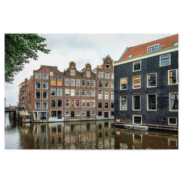 Poster "Amsterdam City" artboxONE - Städte,Reise,Architektur,Reise / Länder,Städte / Amsterdam