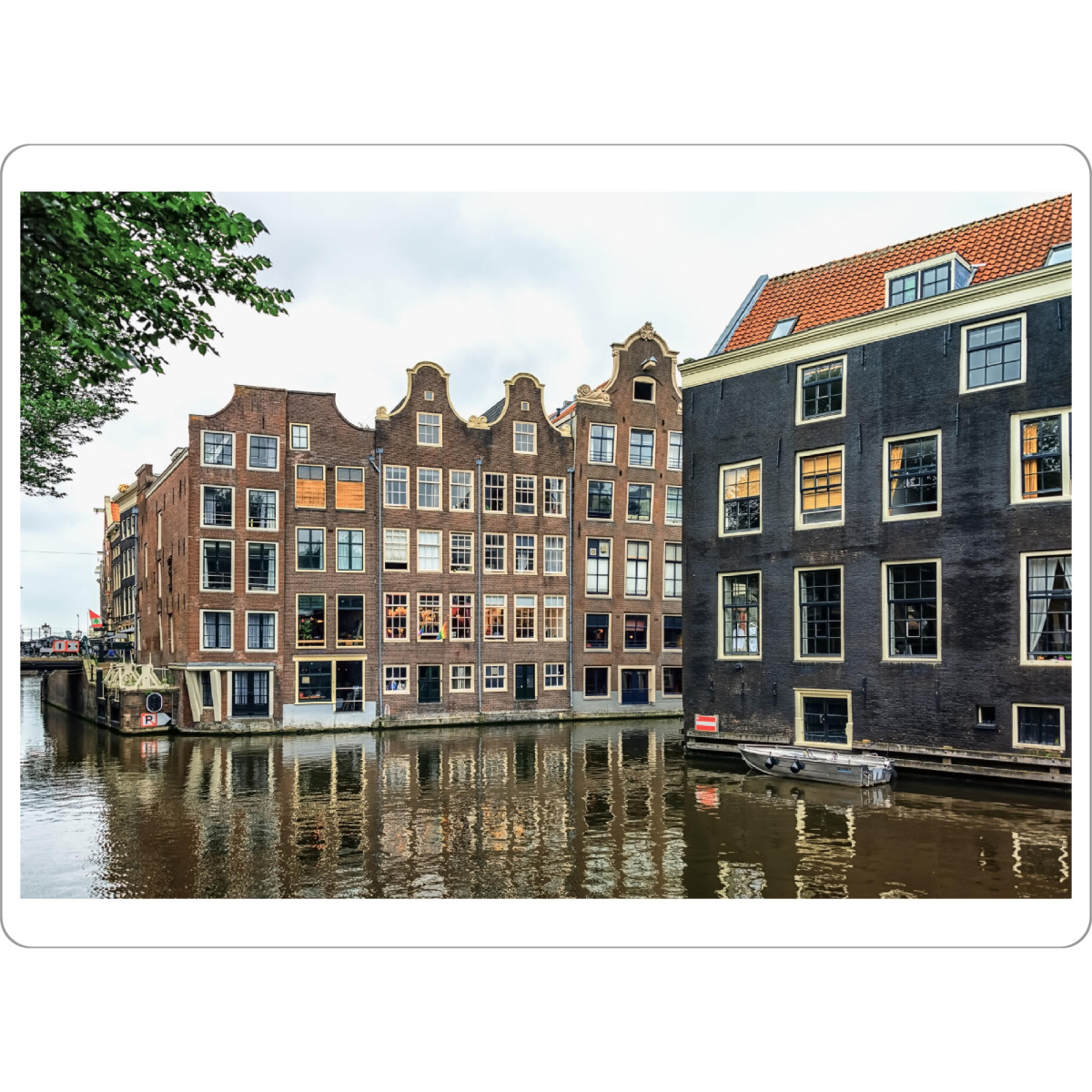 Tischset "Amsterdam City" artboxONE - Städte,Reise,Architektur,Reise / Länder,Städte / Amsterdam