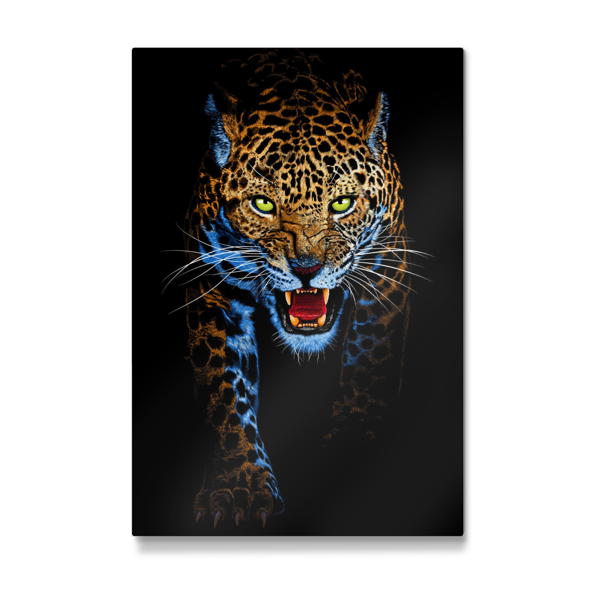 Galerie-Print "Leopard stalking" 75x50 cm artboxONE