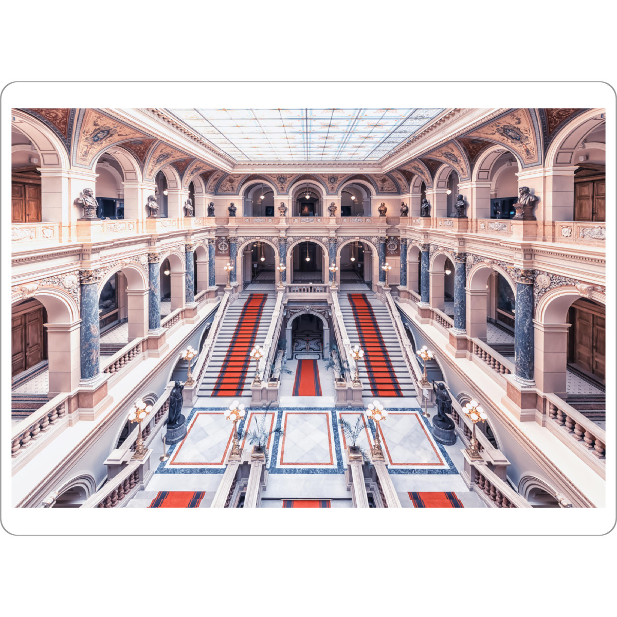 Tischset "National Museum" artboxONE - Städte,Reise,Architektur,Reise / Länder,Städte / Prag