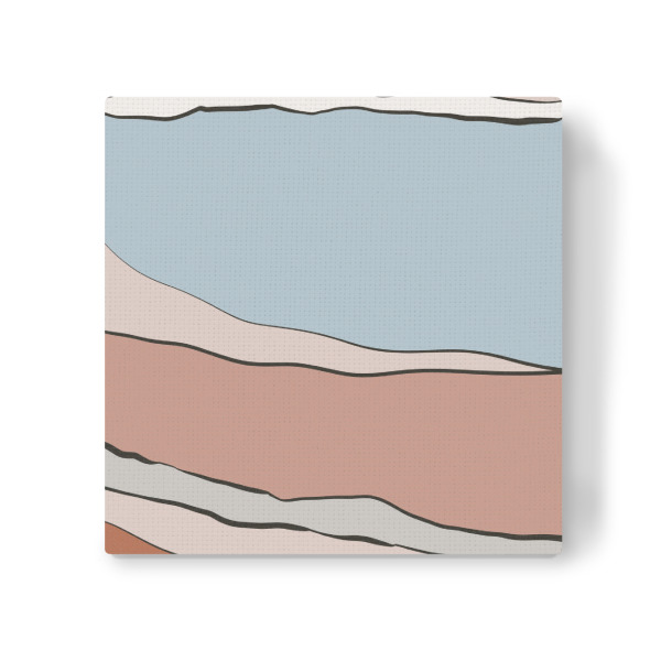 Leinwandbild "Joana" artboxONE - Abstrakt,Geometrie,Marmor