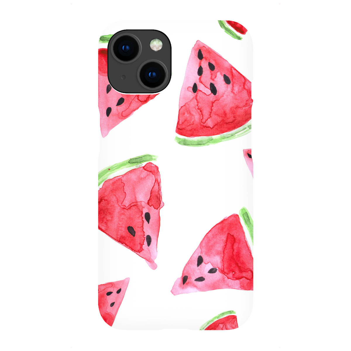 iPhone "Mssanderz - Wassermelonen Aquarell" Premium-Case Handyhülle artboxONE
