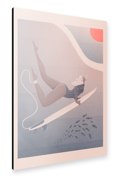 Alu-Dibond "Grenzebach - Into the Blue" 30x20 cm artboxONE