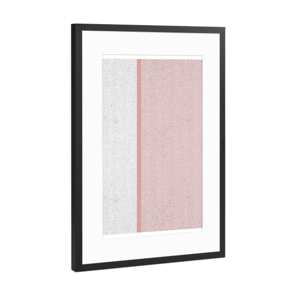 Poster mit Rahmen Schwarz (Metallic) "PERFECT RATIO - Montreal" artboxONE - Architektur,Geometrie,Fashion