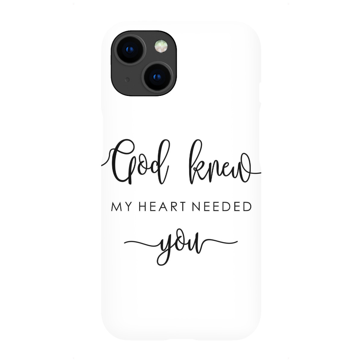 iPhone "My Heart Needed You" Premium-Case Handyhülle artboxONE