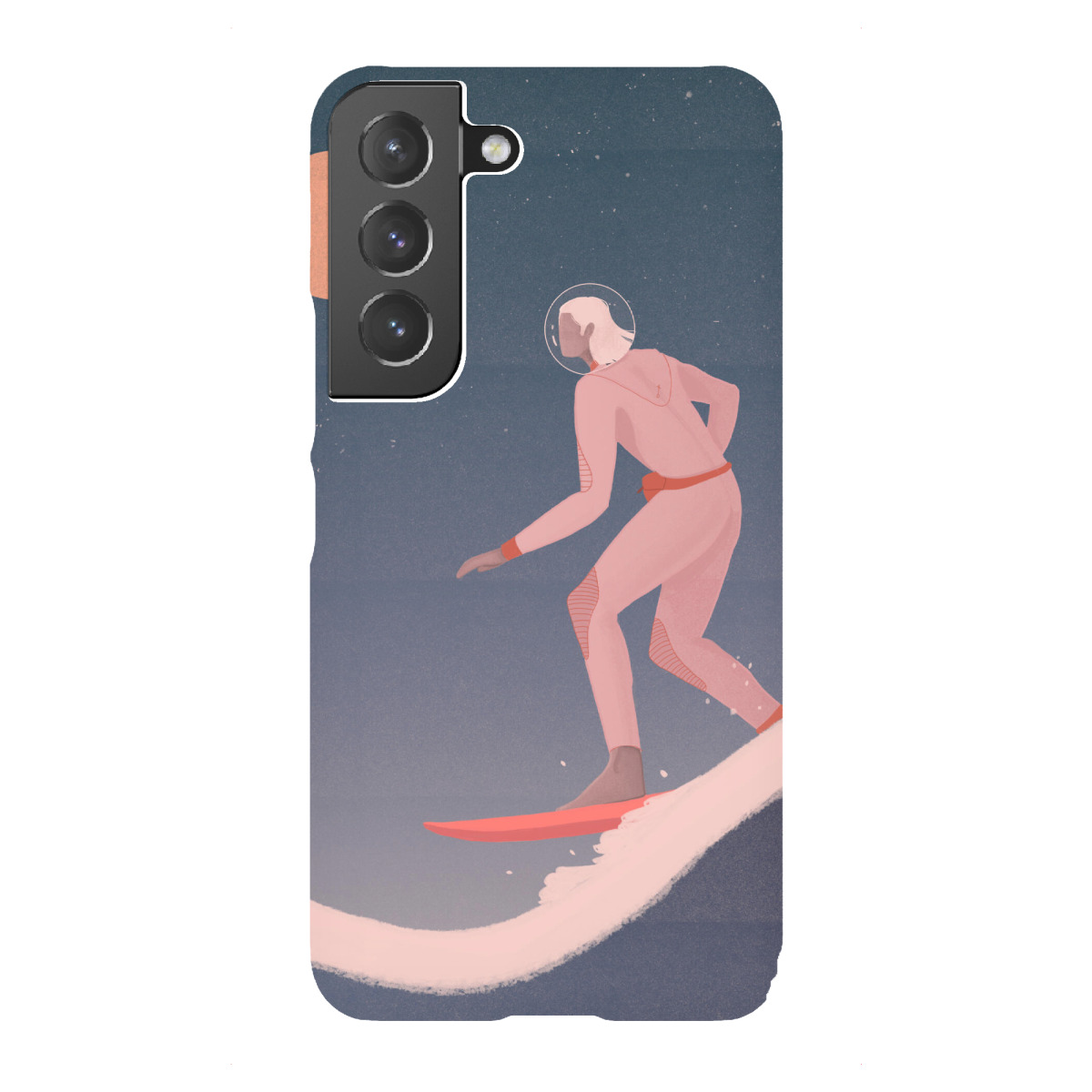 "Grenzebach - Surfing on planets"für Samsung Galaxy - Premium-Case Handyhülle artboxONE