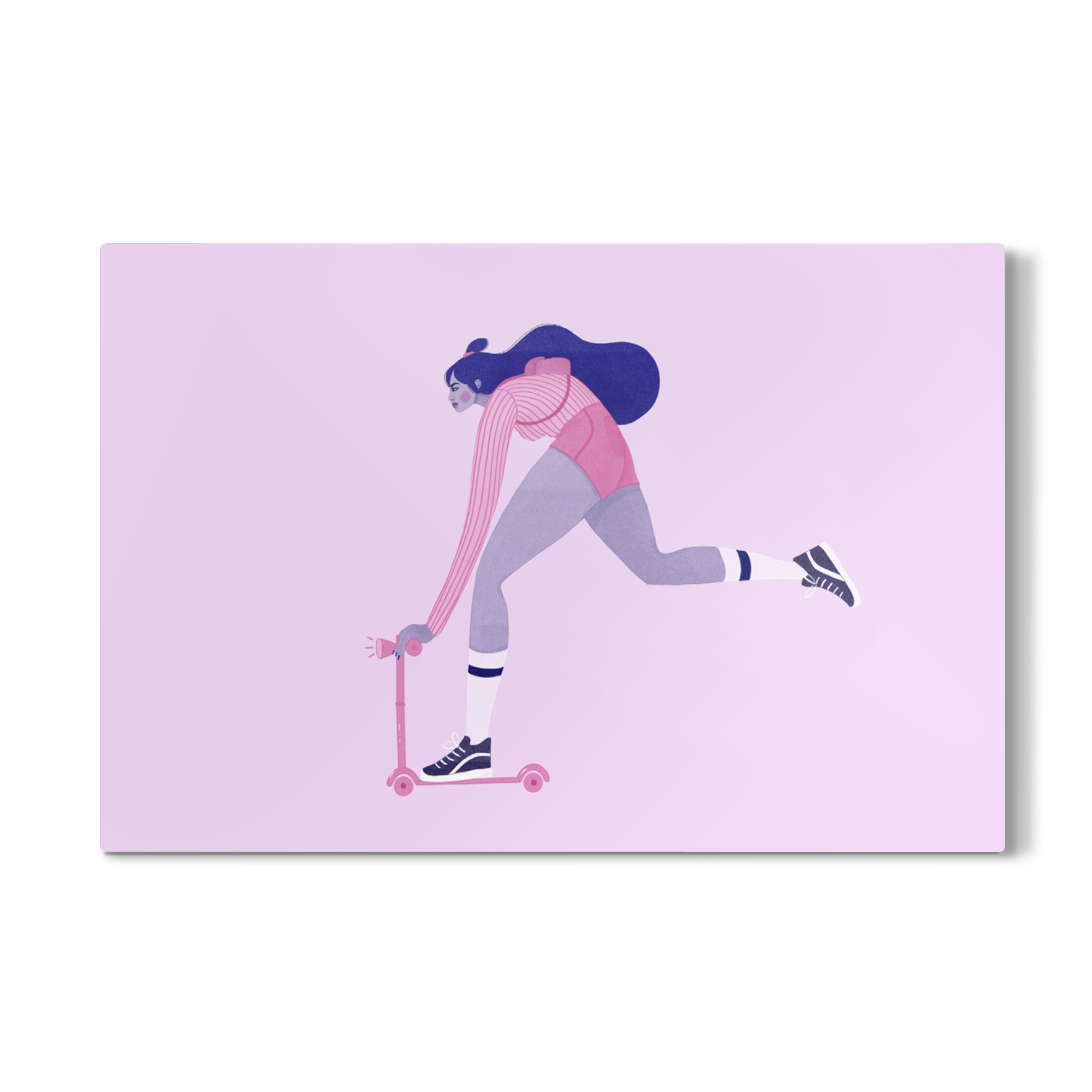 Galerie-Print "Grenzebach - Scooting to work" 75x50 cm artboxONE