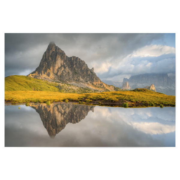 Poster "Morgens am Passo di Giau" artboxONE - Natur,Reise,Reise / Länder