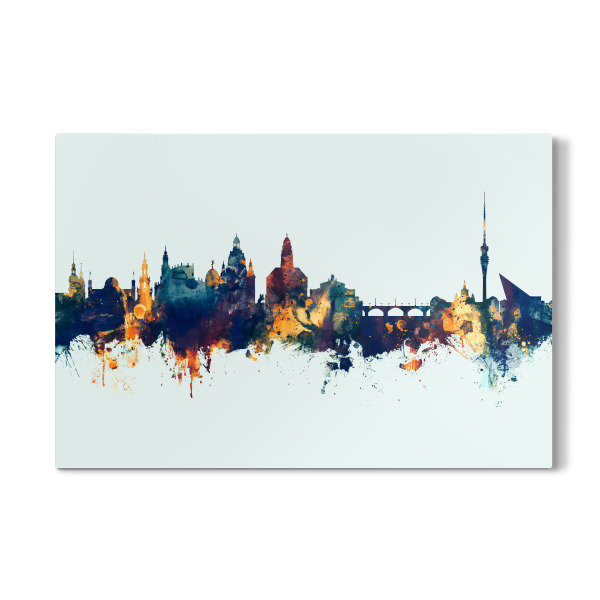 Galerie-Print "Dresden Germany Skyline Winter" 30x20 cm artboxONE