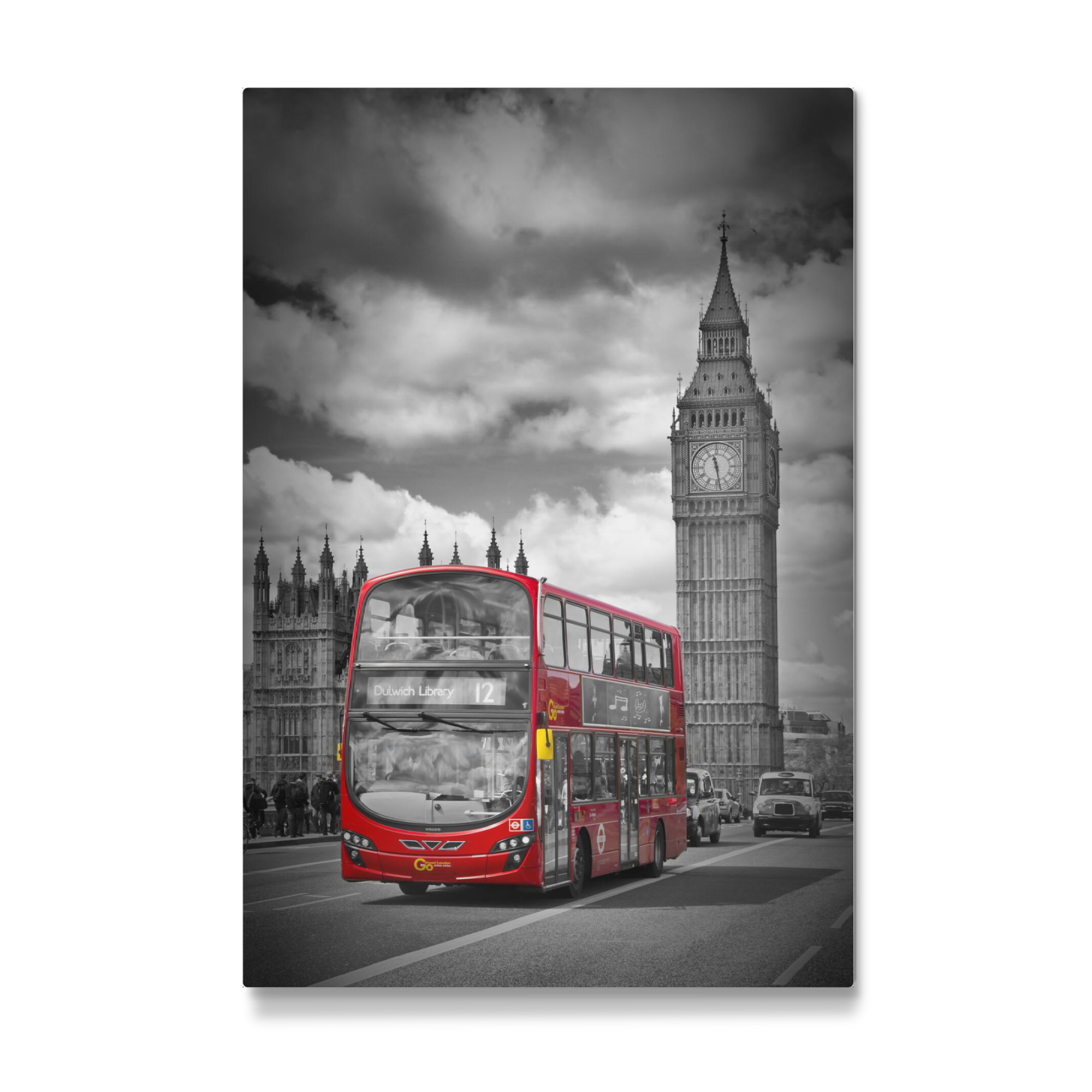 Galerie-Print "Typische Straßenszene aus London" 30x20 cm artboxONE
