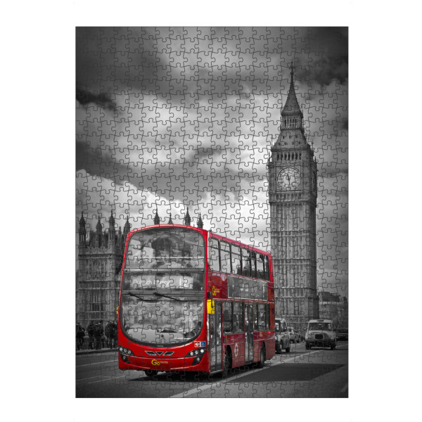 artboxONE Puzzle "Typische Straßenszene aus London" artboxONE - Städte,Städte / London,Architektur