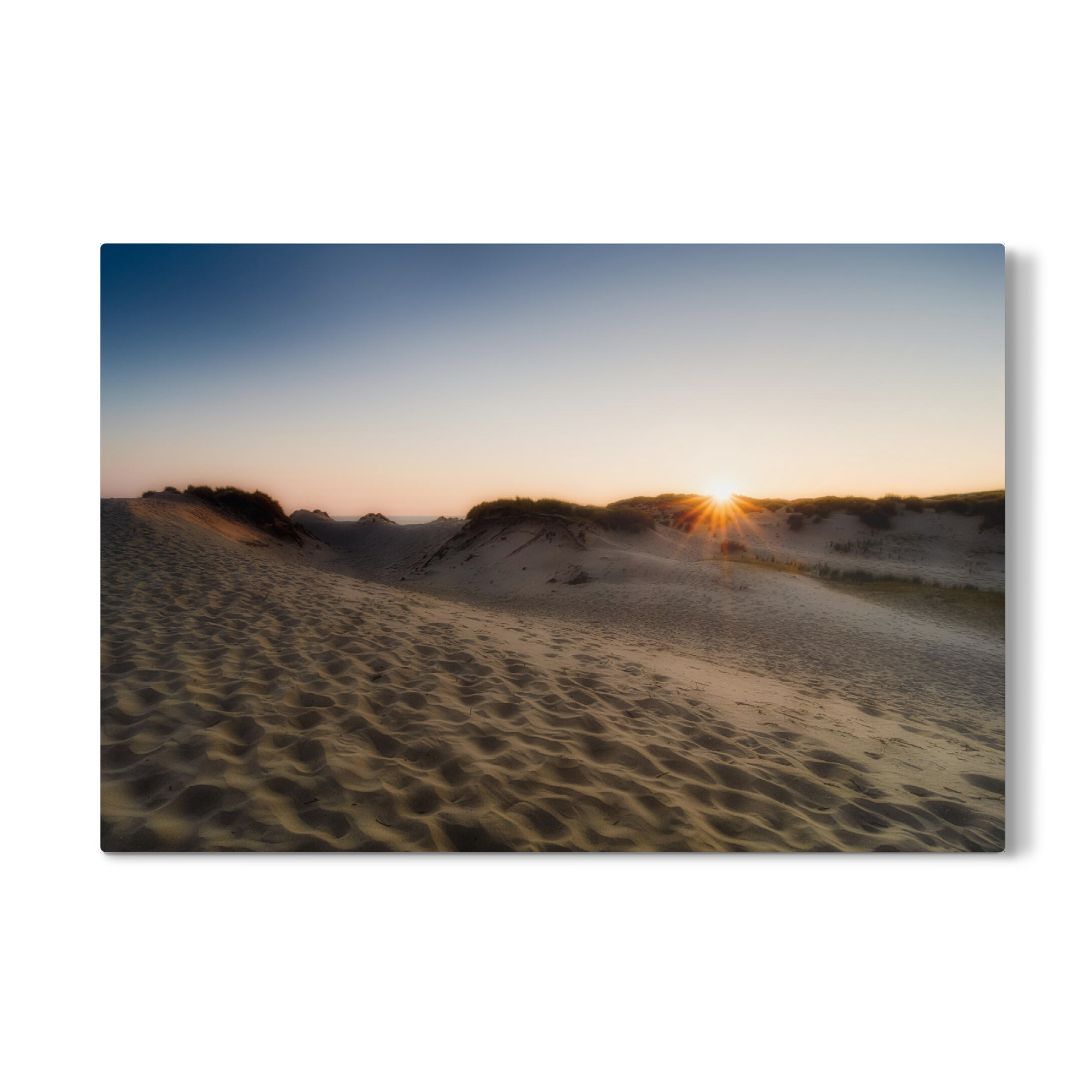 Galerie-Print "Sonnenuntergang über den Dünen" 30x20 cm artboxONE