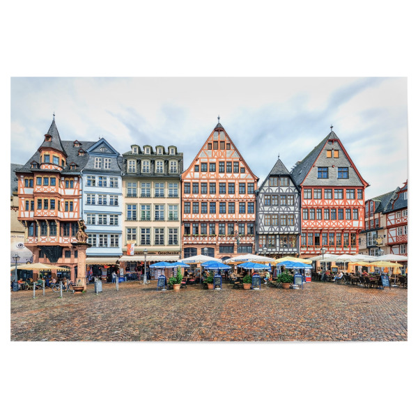 Poster 30x20 cm "Frankfurt Old Town" artboxONE - Städte,Reise,Architektur,Städte / Frankfurt,Reise / Länder