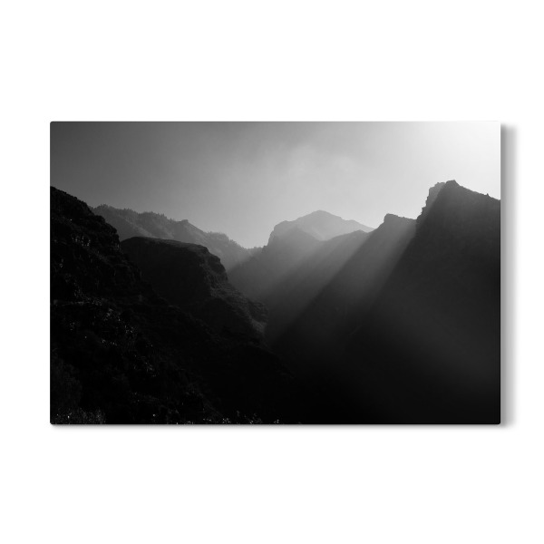 Galerie-Print "Nebel in den Bergen" 30x20 cm artboxONE