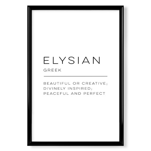 Elysian Definition
