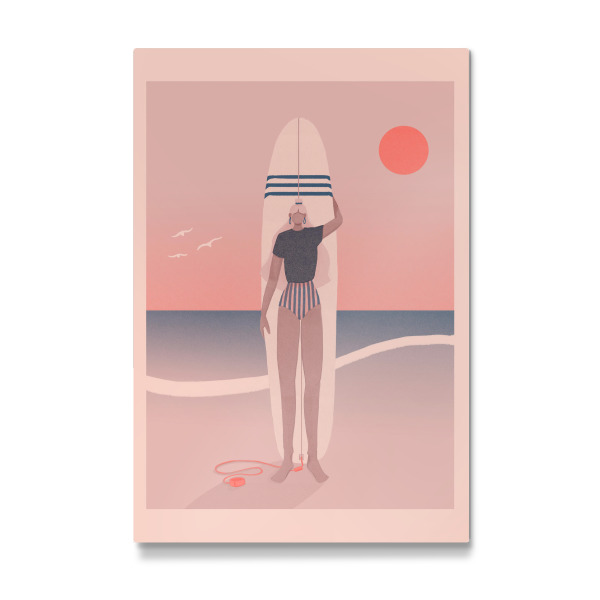 Galerie-Print "Grenzebach - Red Sky Blue Sea" 30x20 cm artboxONE