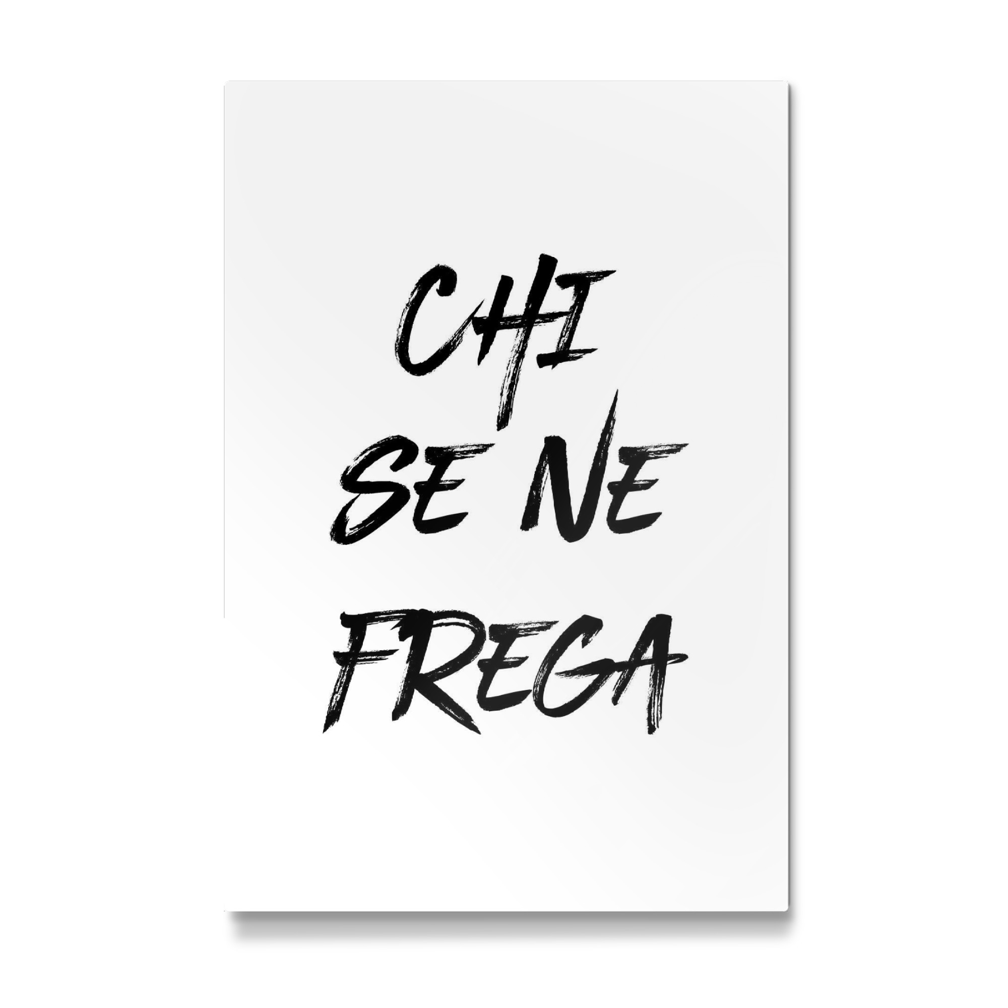 Galerie-Print "Scheißegal - Italienisch" 75x50 cm artboxONE