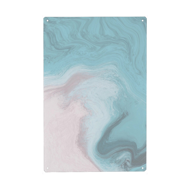 Holzbild "Marmor marble blue sea" artboxONE - Abstrakt,Marmor - Marmor,Marble,Sea,Beach,Blue,Lightblue,Soft,Abstract,Abstrakt,Meer,Water,Wasser