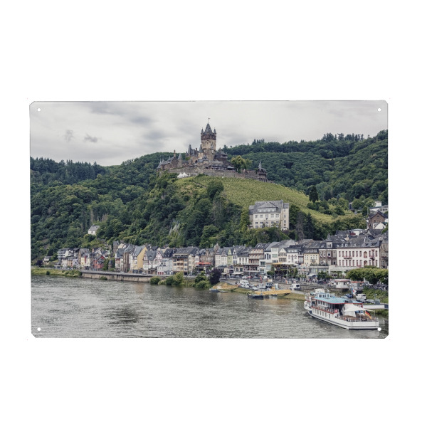 Metall Poster "Cochem" artboxONE - Städte,Reise,Architektur,Reise / Länder,Städte / Weitere