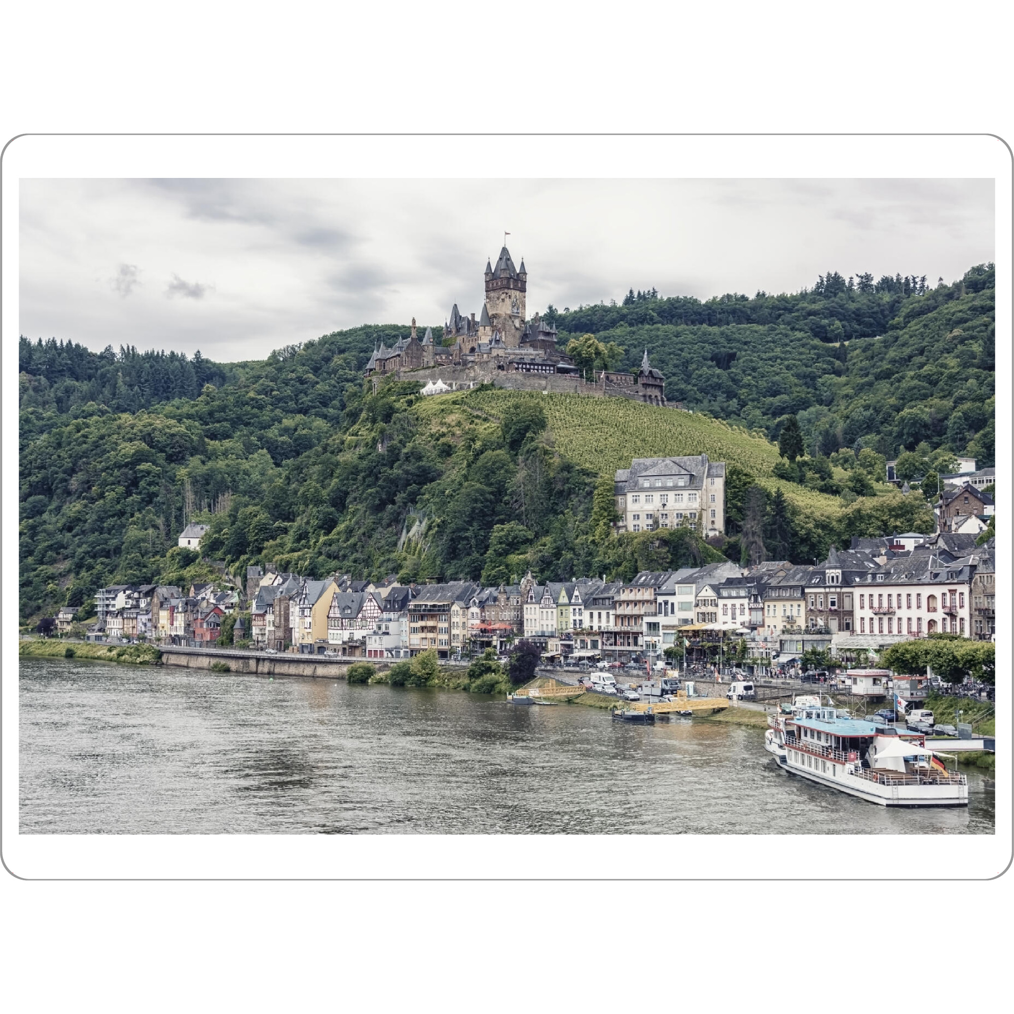 Tischset "Cochem" artboxONE - Städte,Reise,Architektur,Reise / Länder,Städte / Weitere